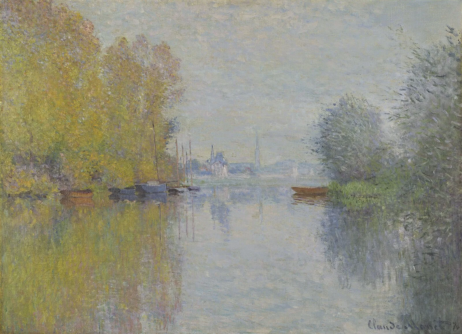 Autumn on the Seine at Argenteuil