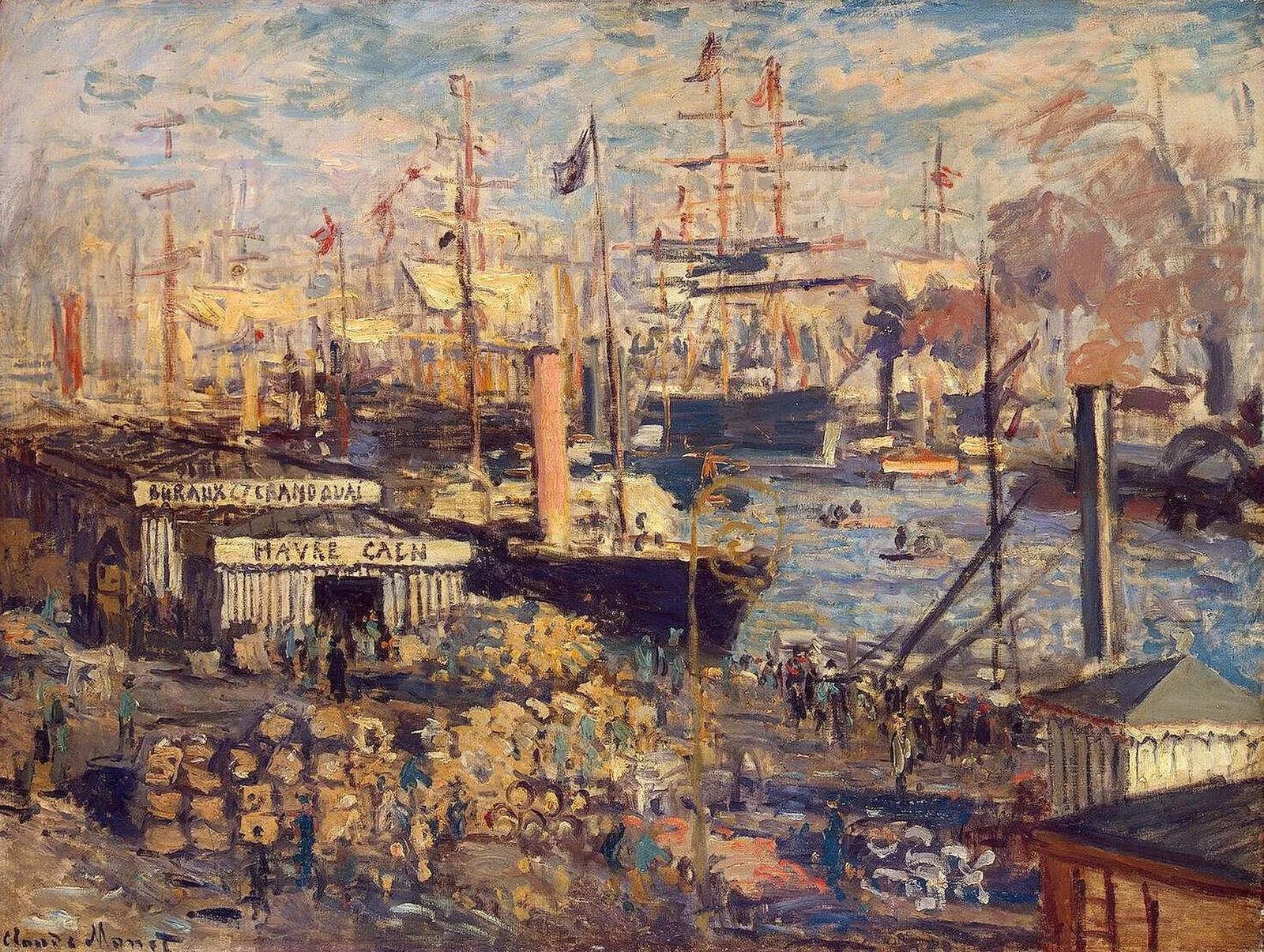 Embankment in Le Havre