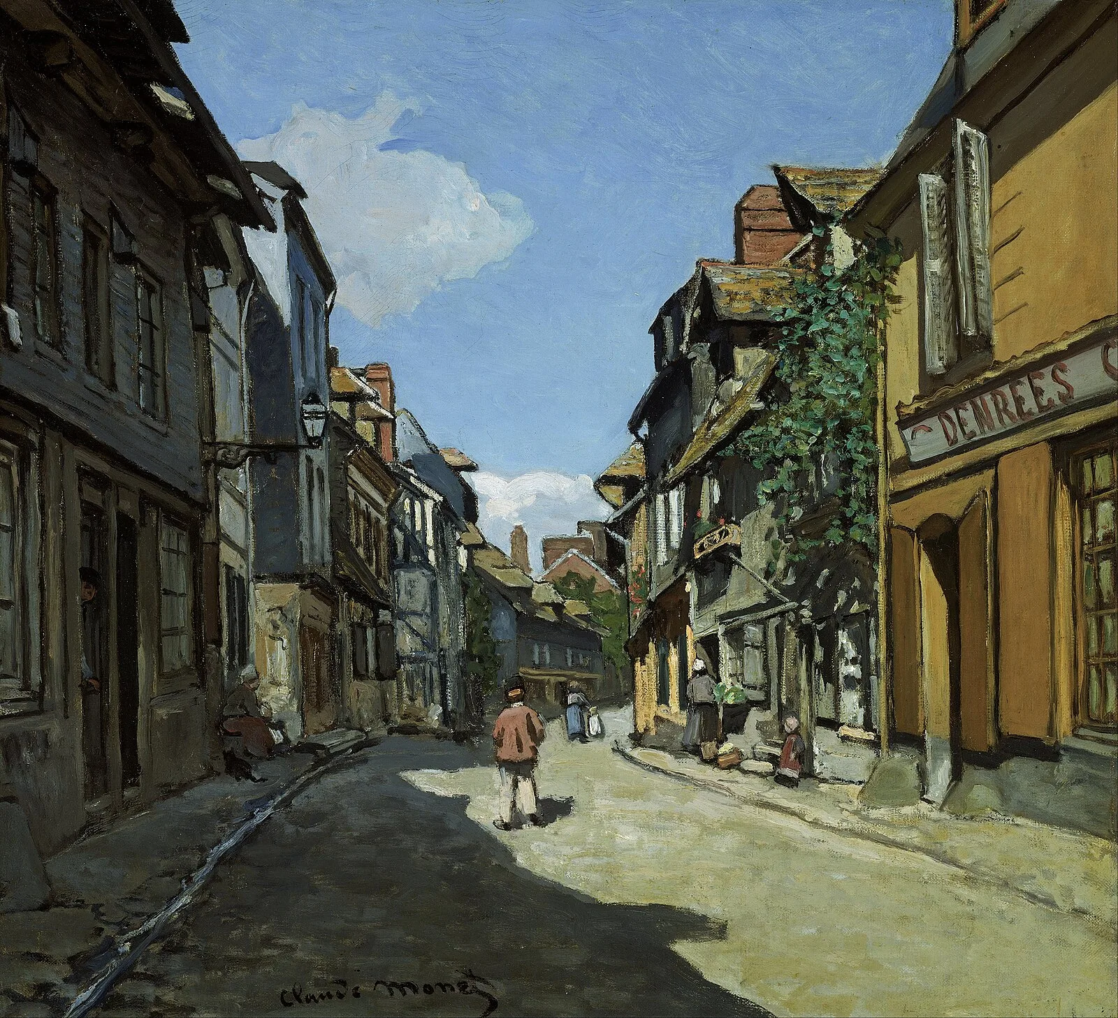 Le Rue de la Bavole at Honfleur