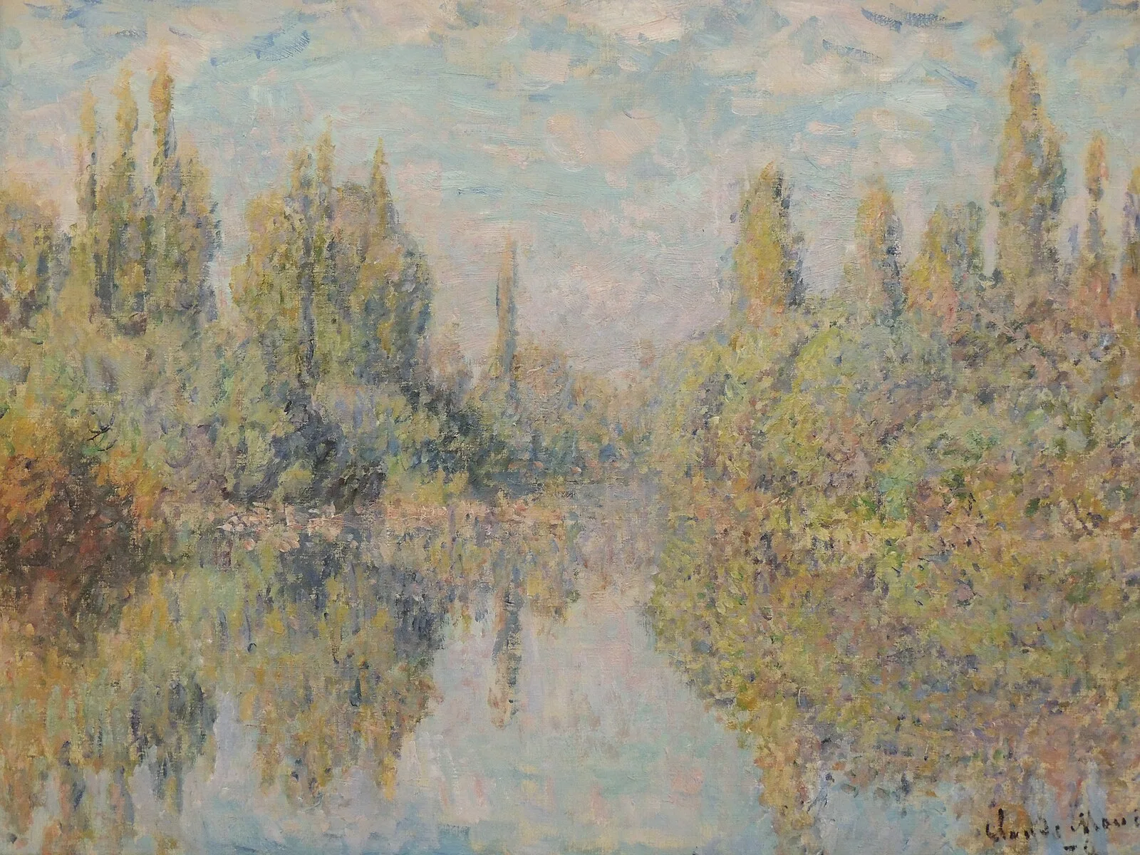 Small Arm of the Seine at Vetheuil