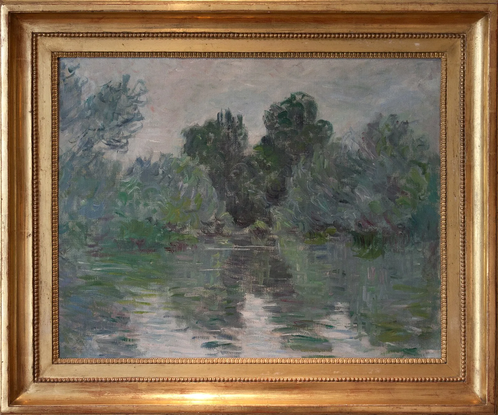 Arm of the Seine near Vetheuil