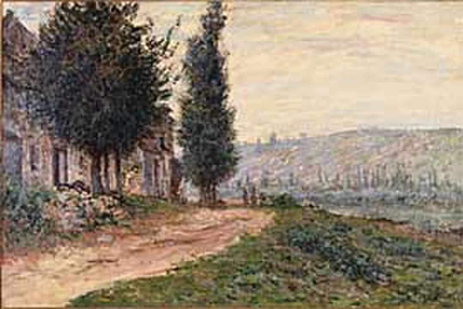 The Banks of the Seine, Lavacourt