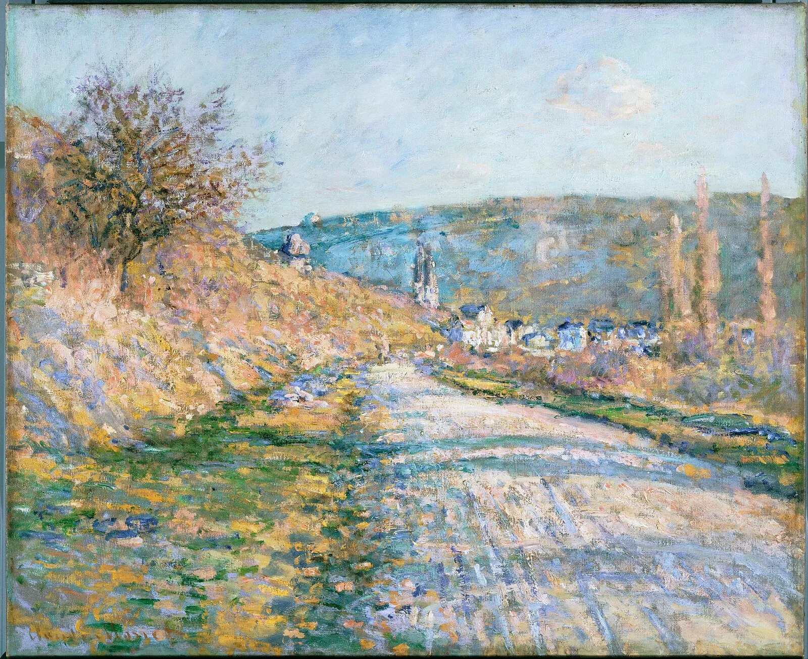 The Road from Vétheuil