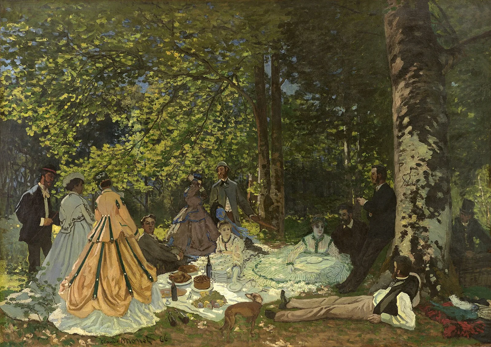Luncheon on the Grass (study)