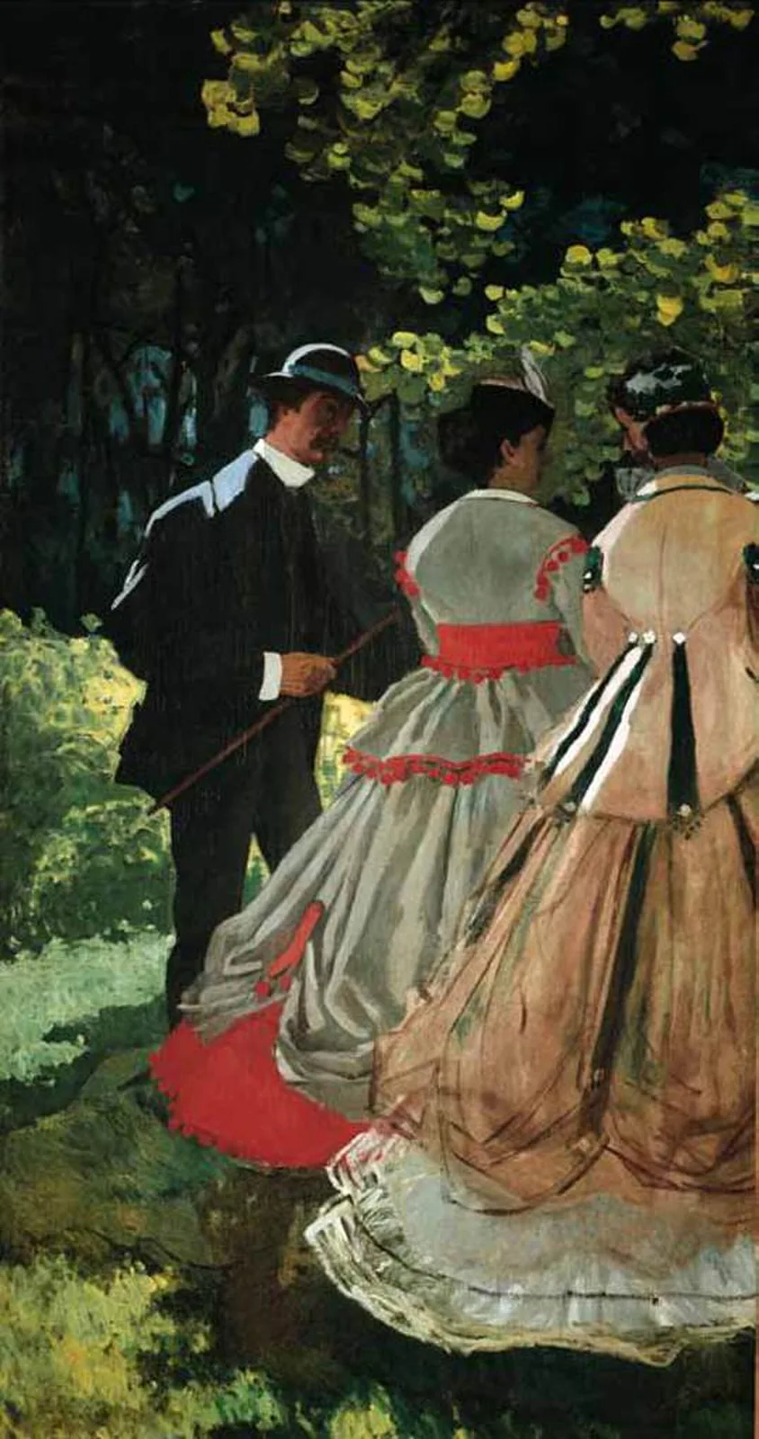 Le Déjeuner sur l’herbe - left panel