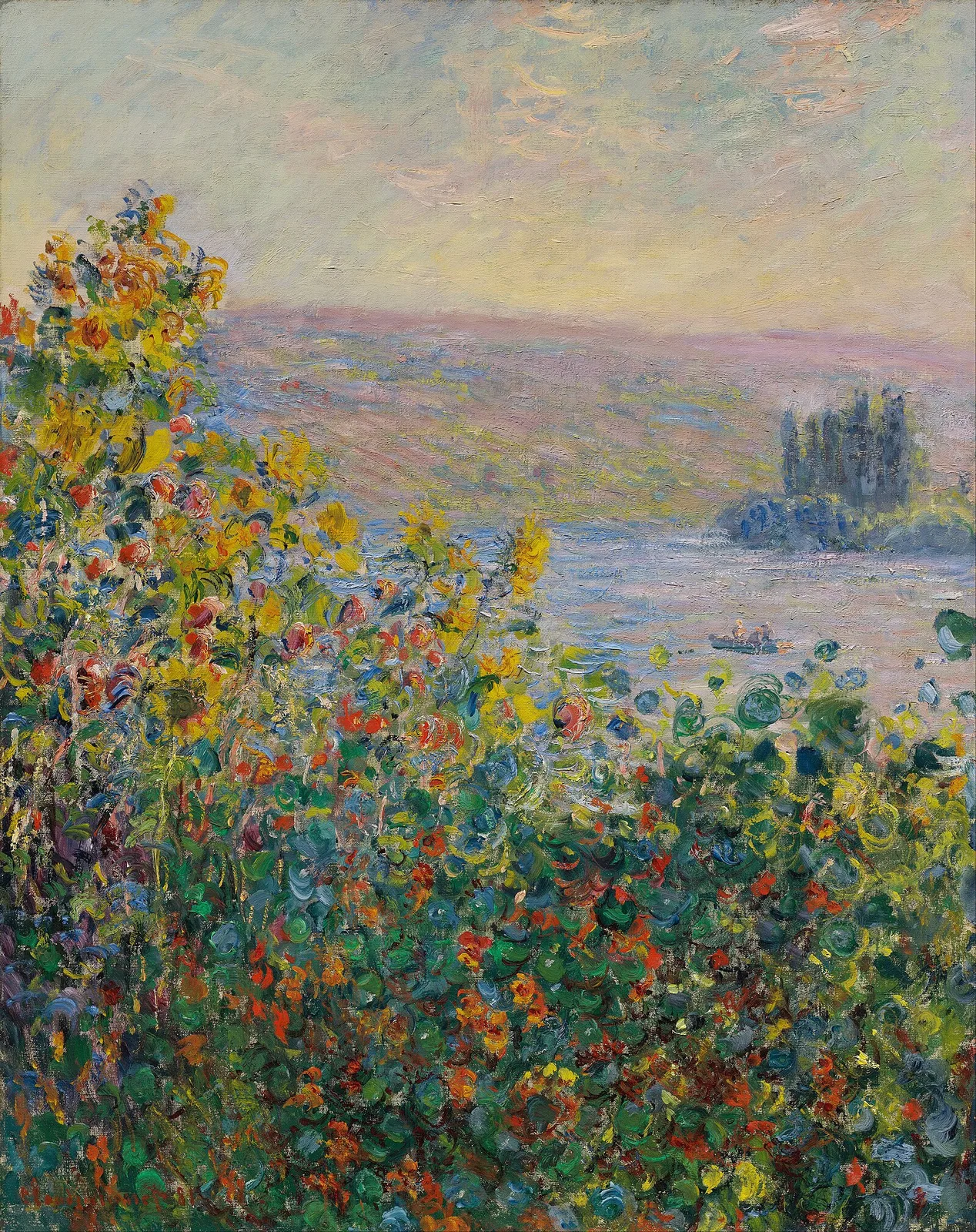 Flowers at Vetheuil