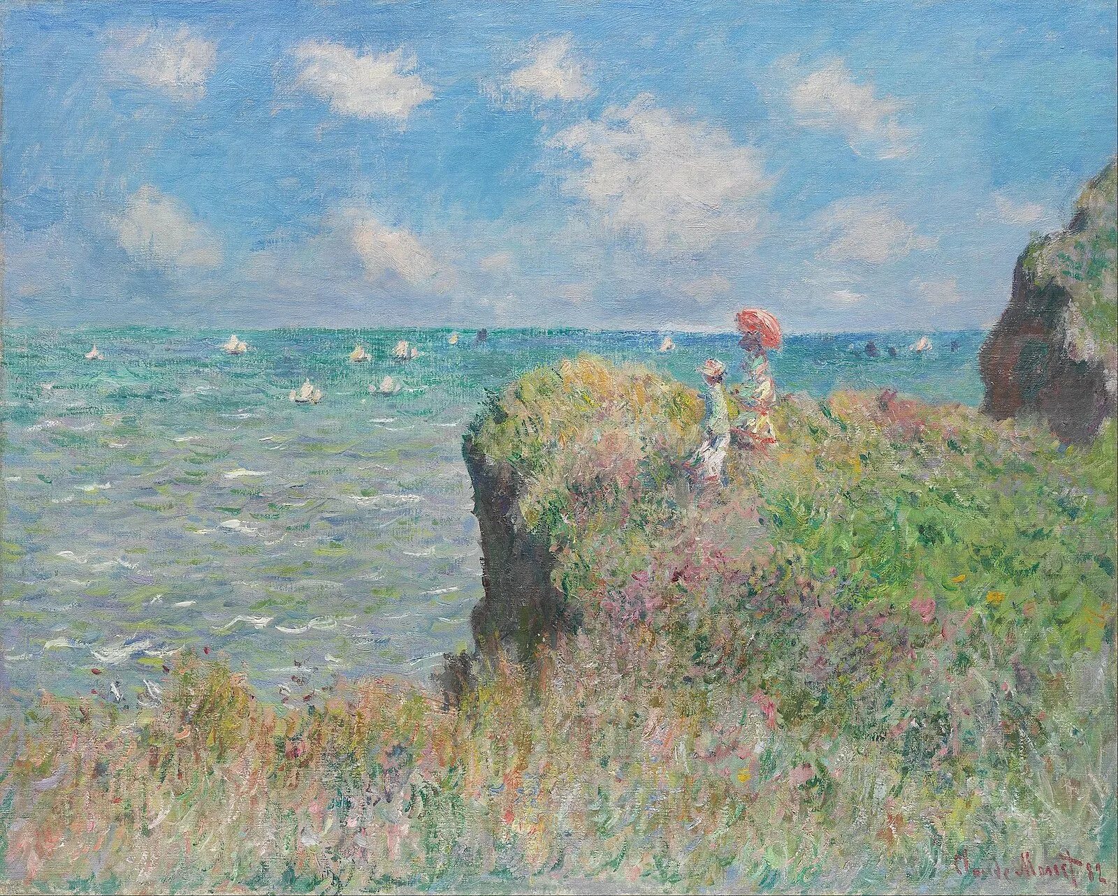 The Cliff Walk, Pourville