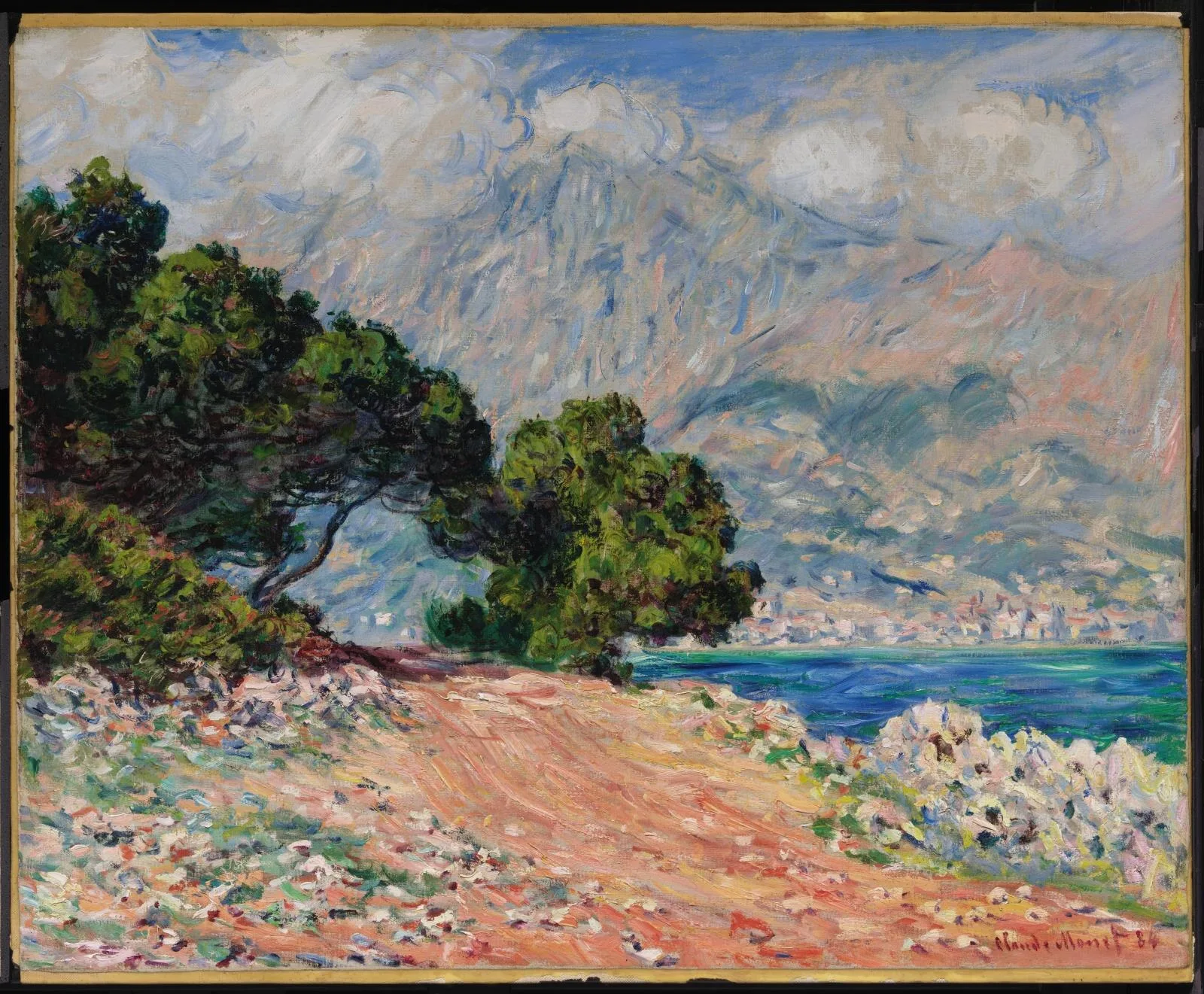Coastal Road at Cap Martin, near Menton