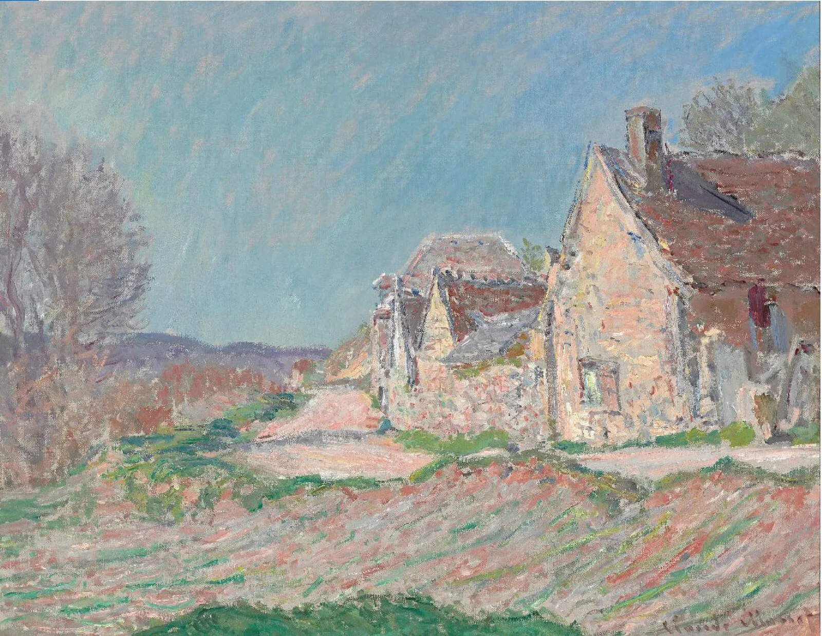 Houses on the side of the Road