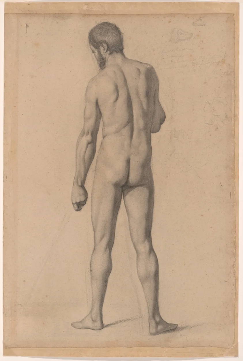 Academic Nude, Seen from the Back