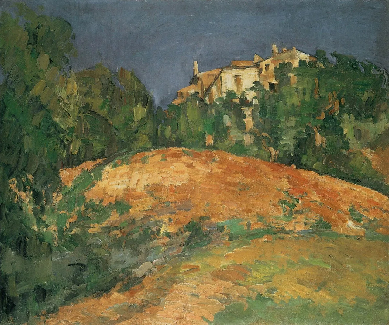 La maison de Bellevue sur la colline