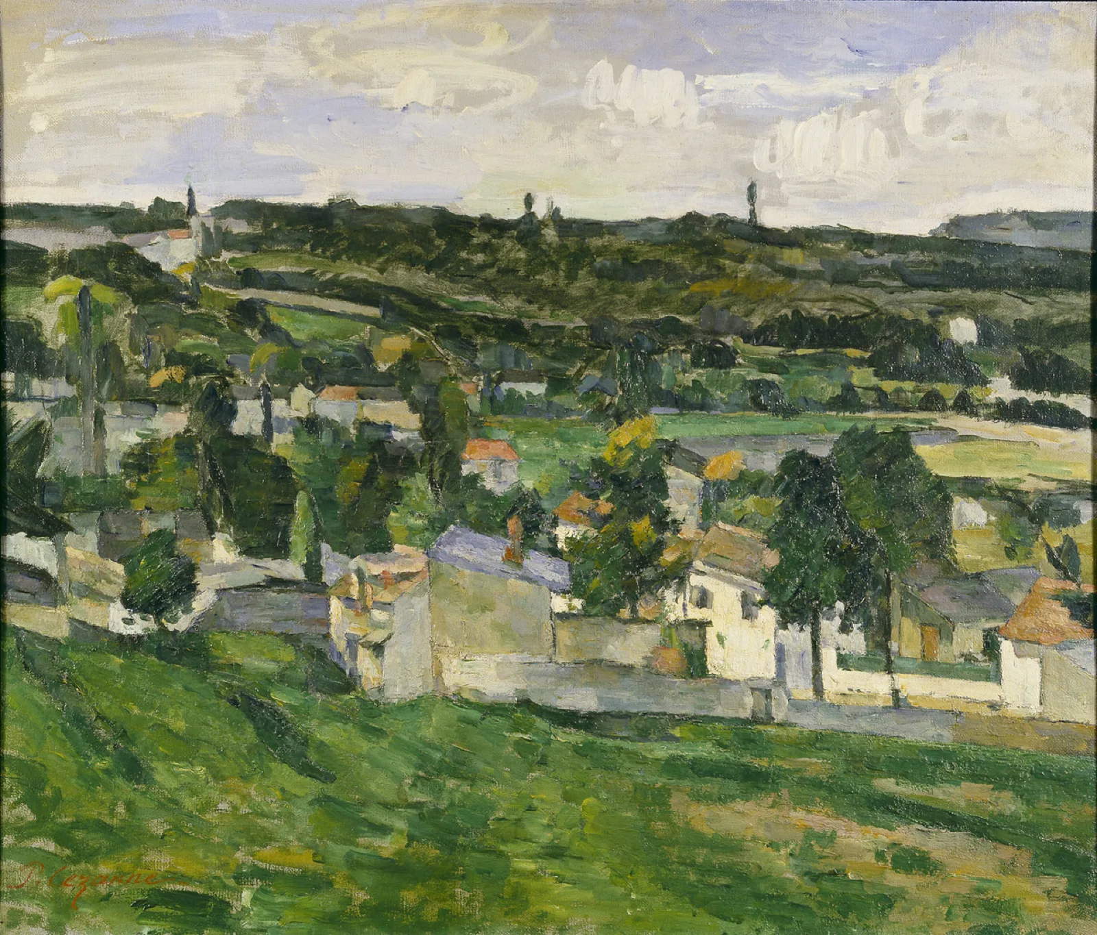 View of Auvers-sur-Oise