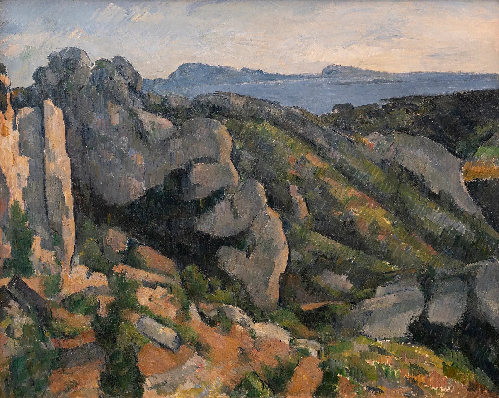 Rochers à l'Estaque (Rocks at L'Estaque)