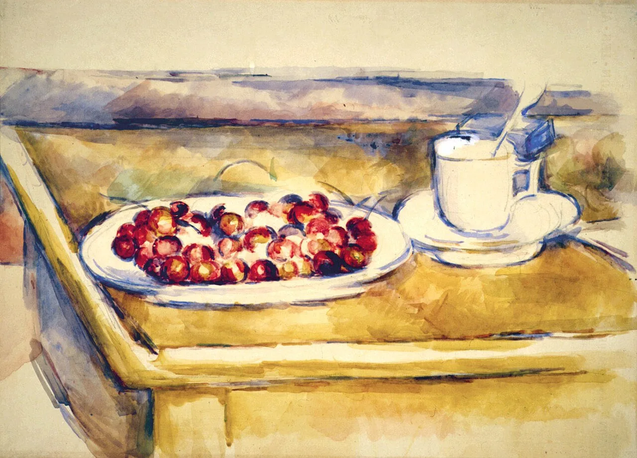 Nature morte aux cerises