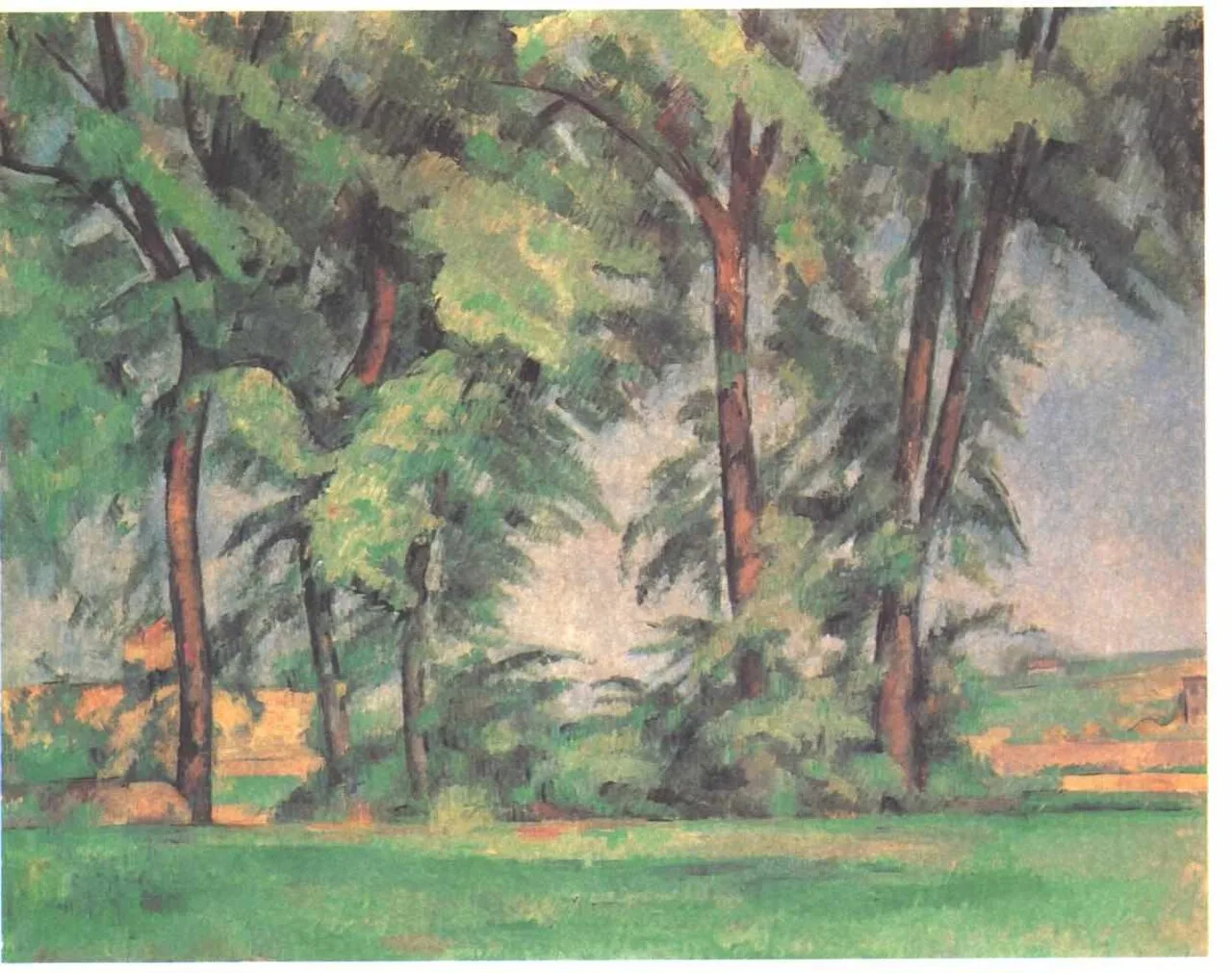Tall Trees at the Jas de Bouffan
