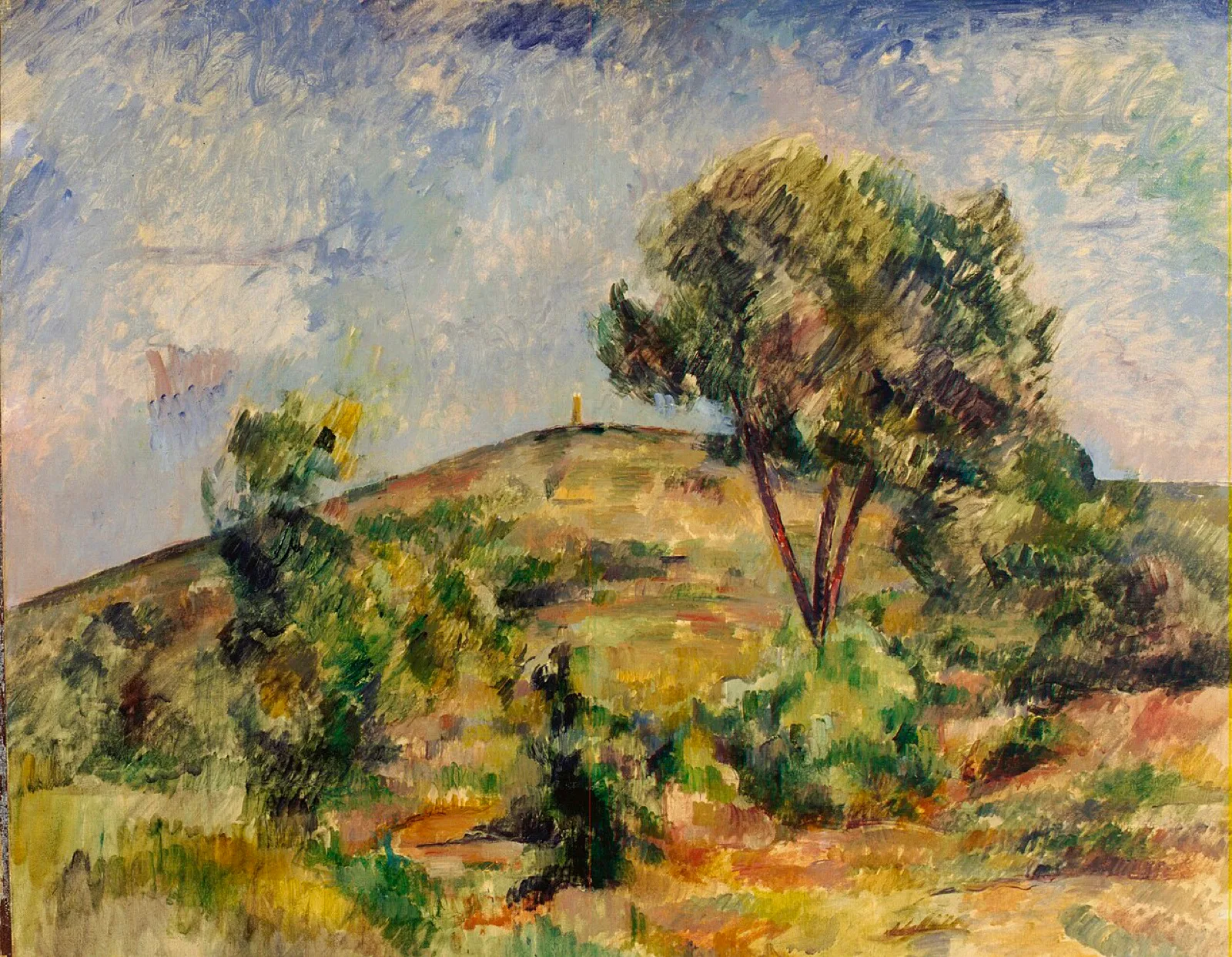 Paysage près d'Aix avec la tour de César (Landscape near Aix with the Tour de César)