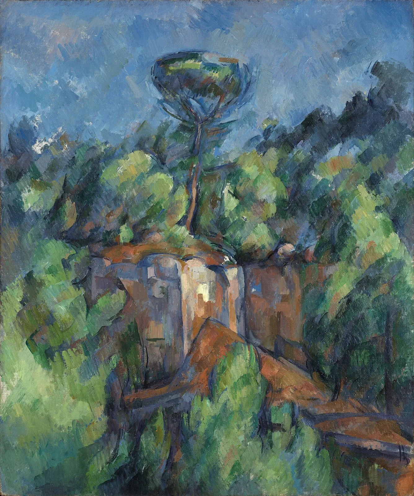 La Carrière de Bibémus (Quarry at Bibémus)