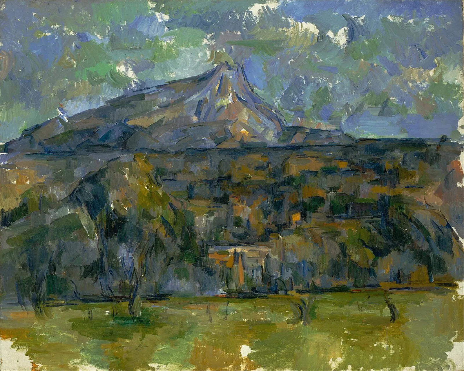 La Montagne Sainte-Victoire vue des Lauves (Mont Sainte-Victoire Seen from Les Lauves)