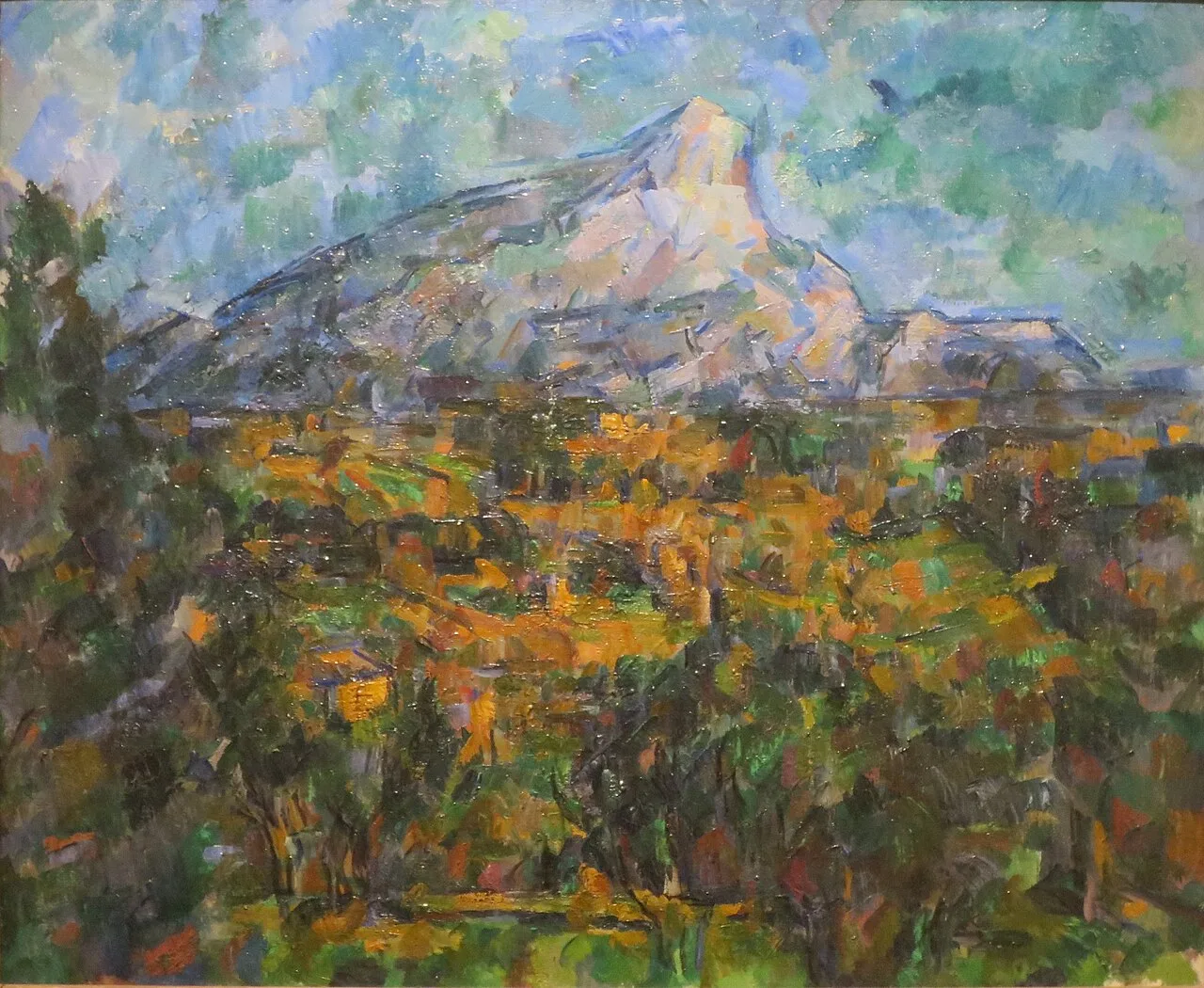 La Montagne Sainte-Victoire vue des Lauves (No. 3)