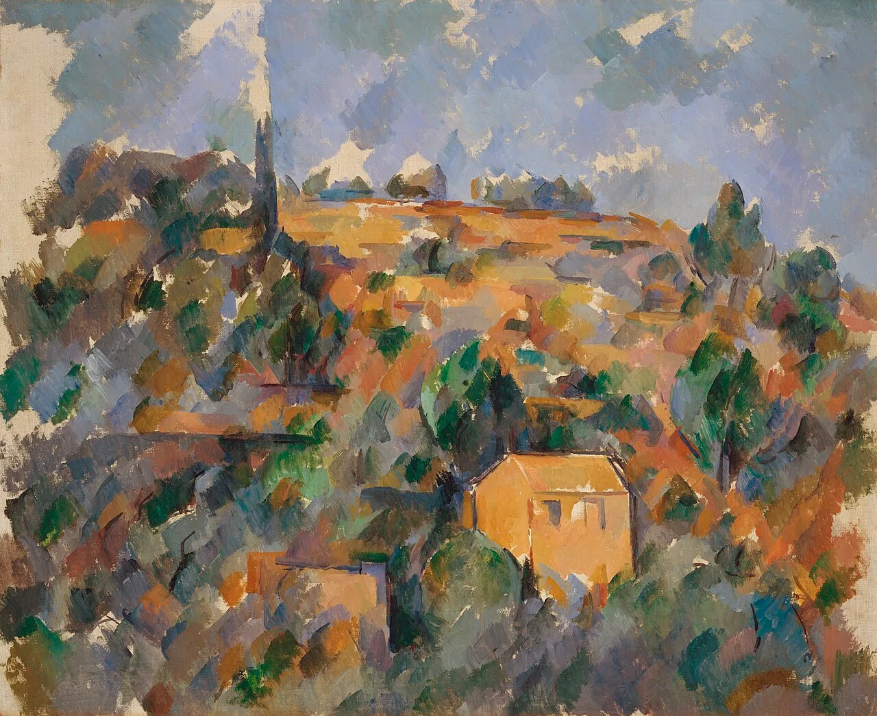 Maisons sur la colline, Provence (Houses on the Hill)