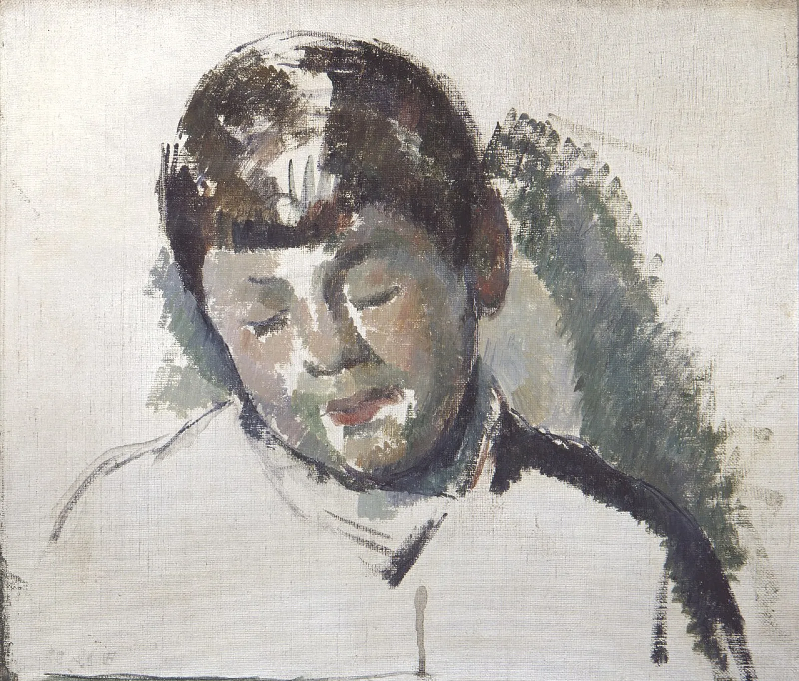 Esquisse pour un portrait du fils de l'artiste