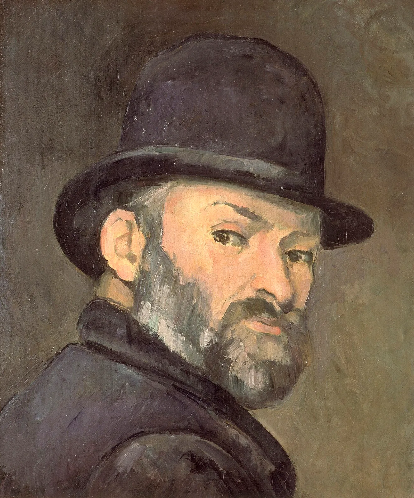 Cezanne au chapeau melon