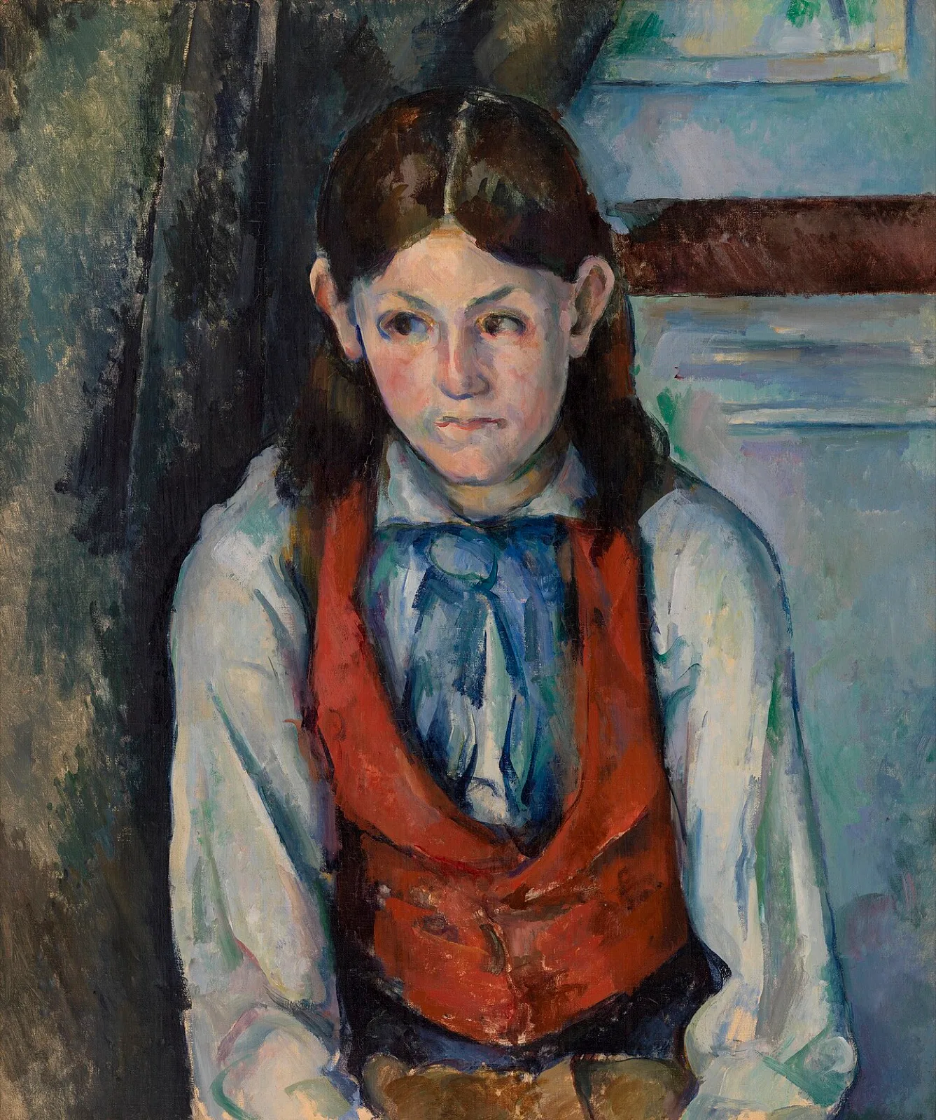 Boy in a Red Vest (No. 2)