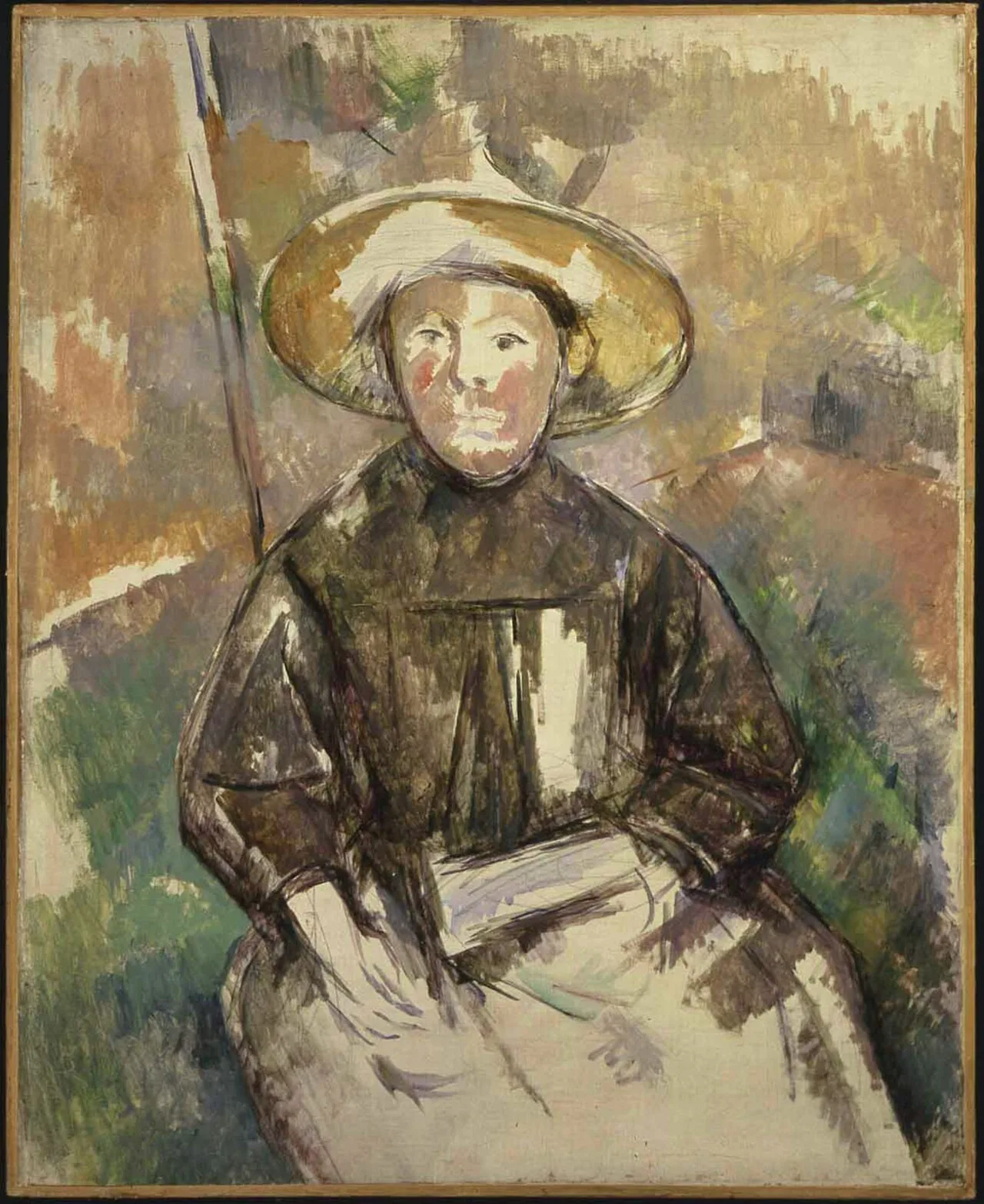 Child With A Straw Hat