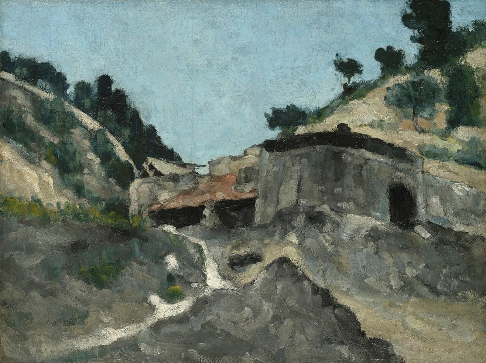 Paysage avec moulin à eau (Landscape with Water Mill)