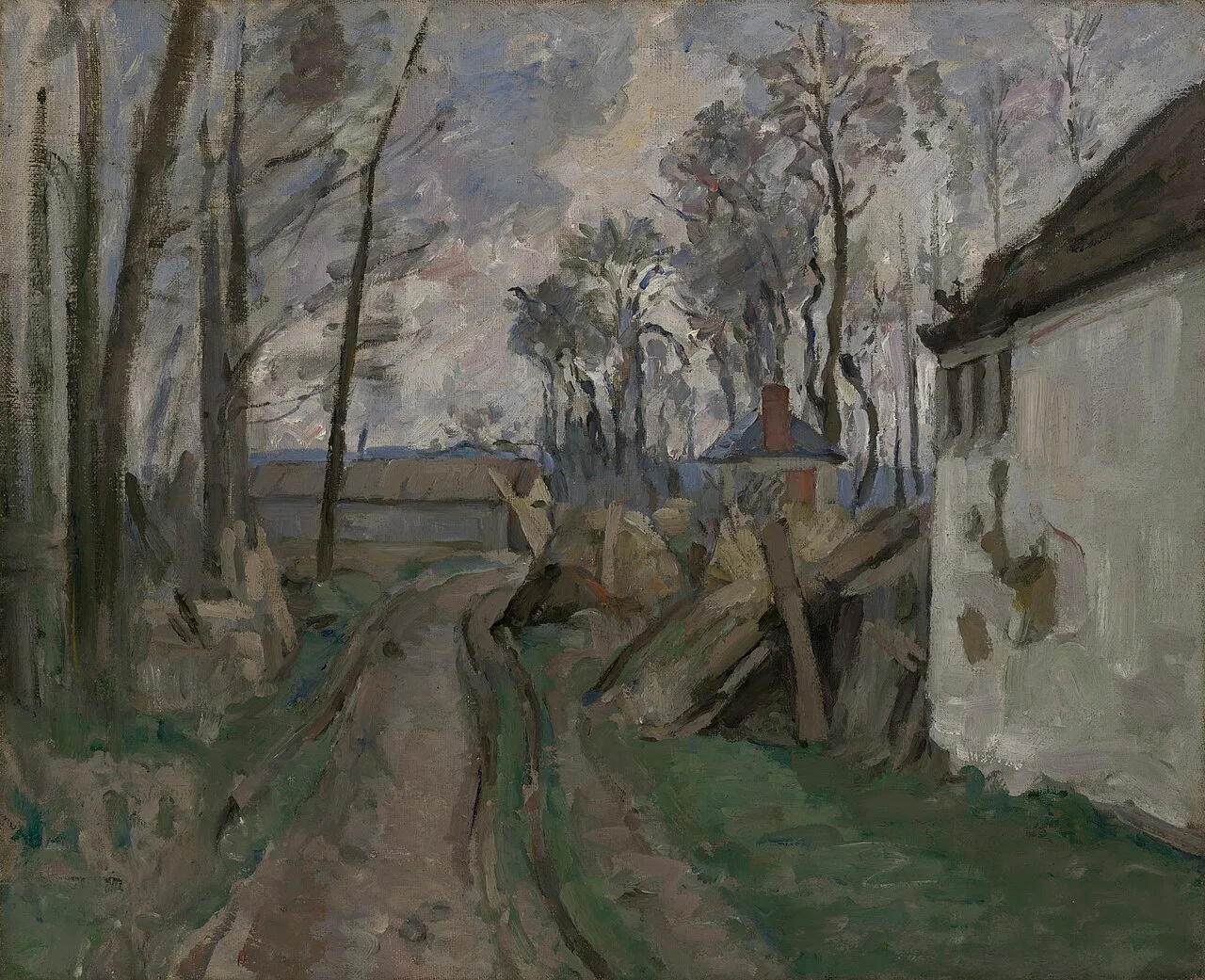 A Village Road near Auver