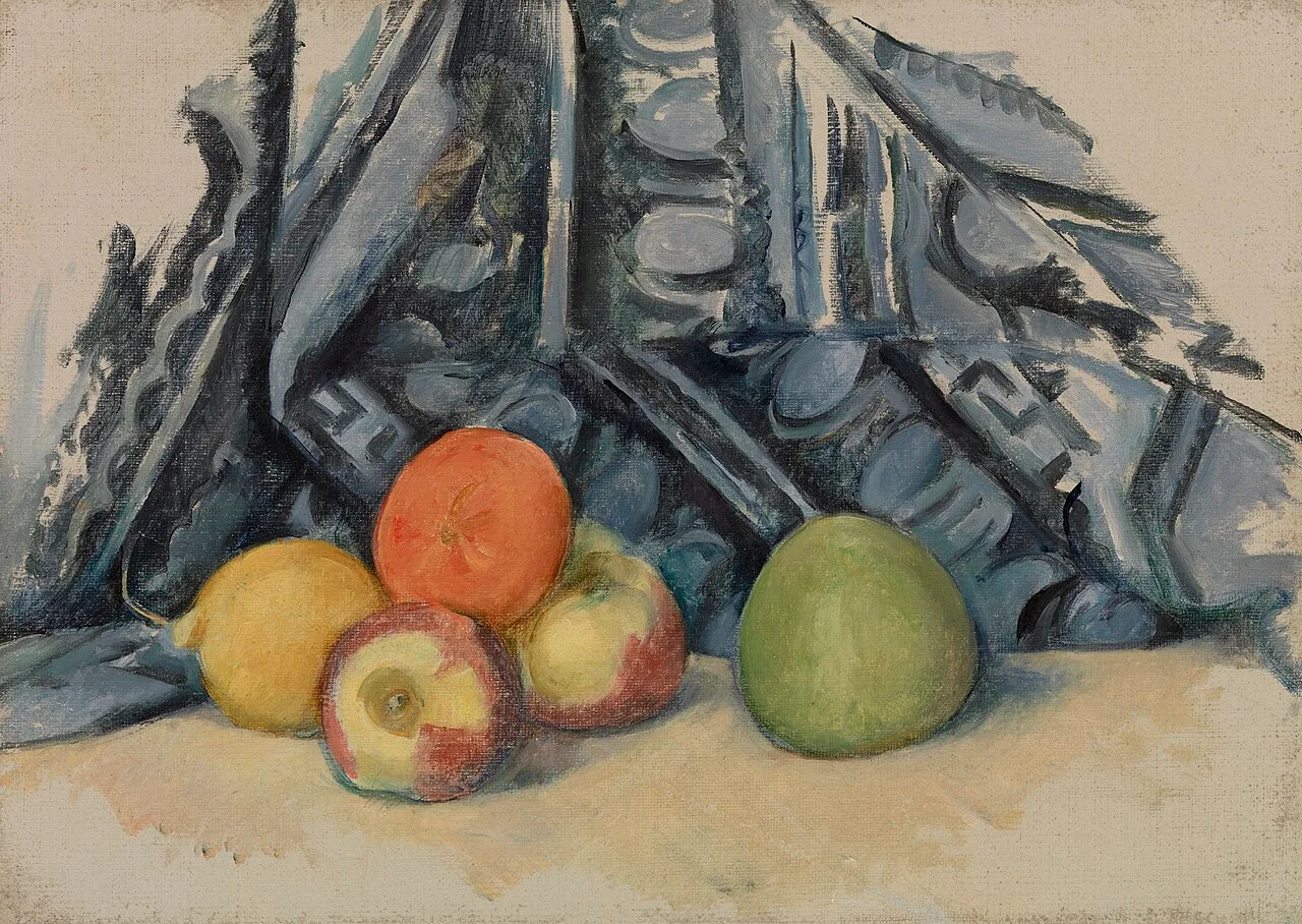 Apples and Cloth (Pommes et tapis)