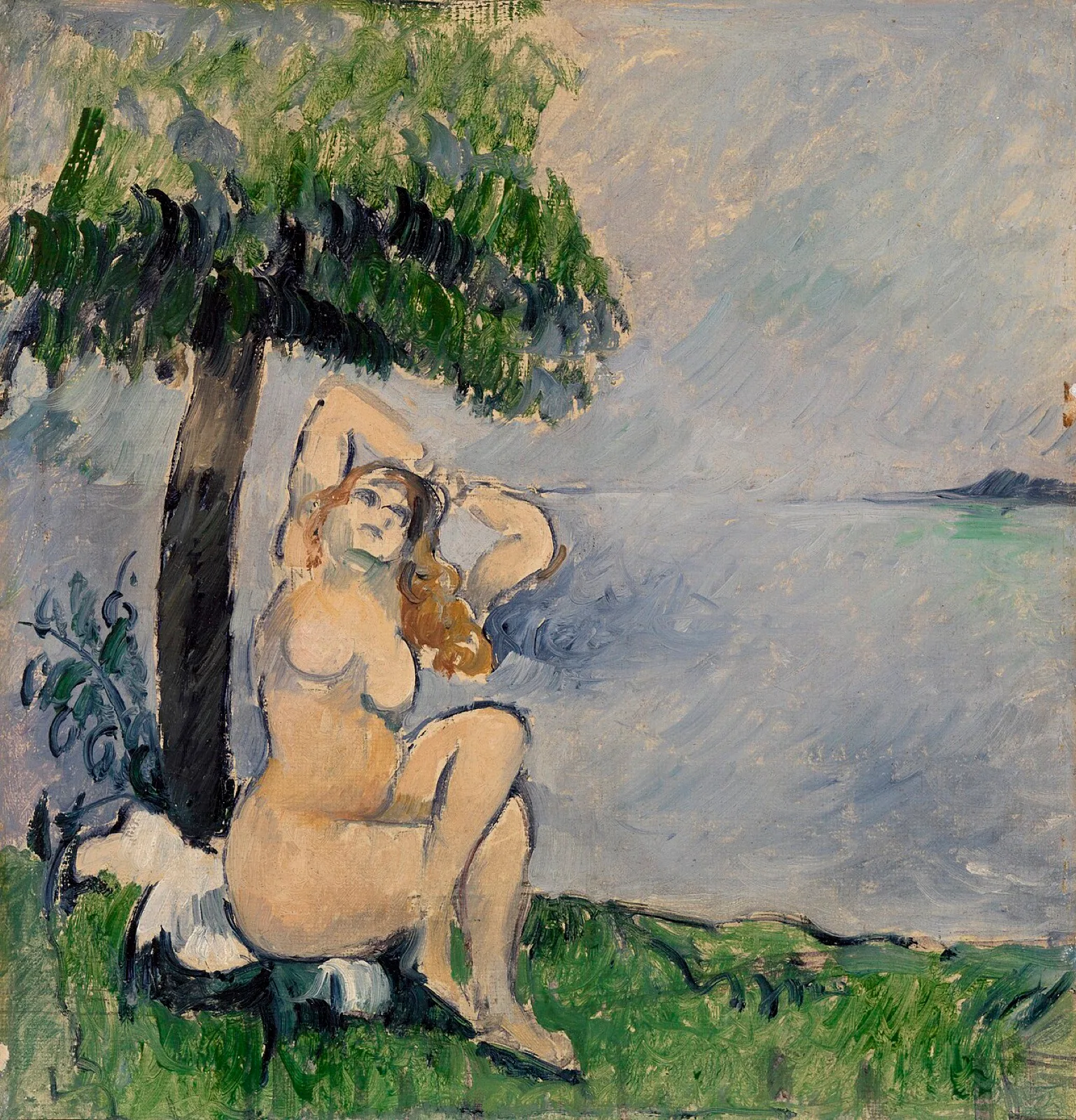 Bather at the Seashore (Baigneuse au bord de la mer)