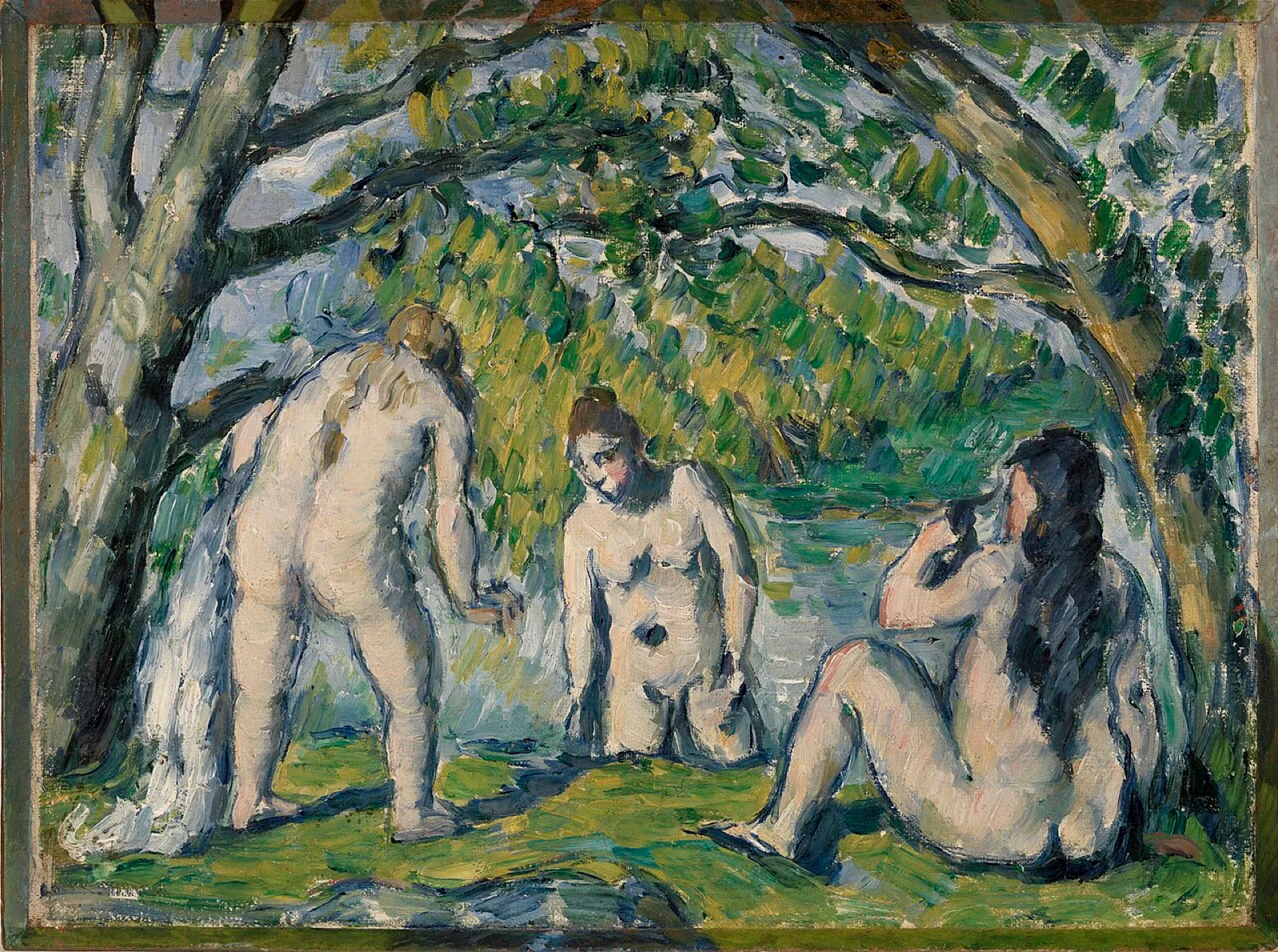 Three Bathers (Trois baigneuses)