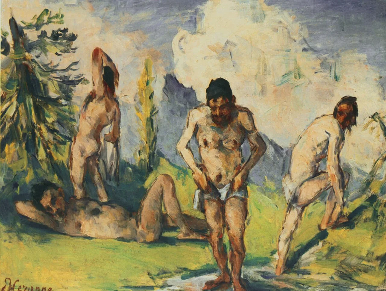 Bathers at rest (Baigneurs au repos)