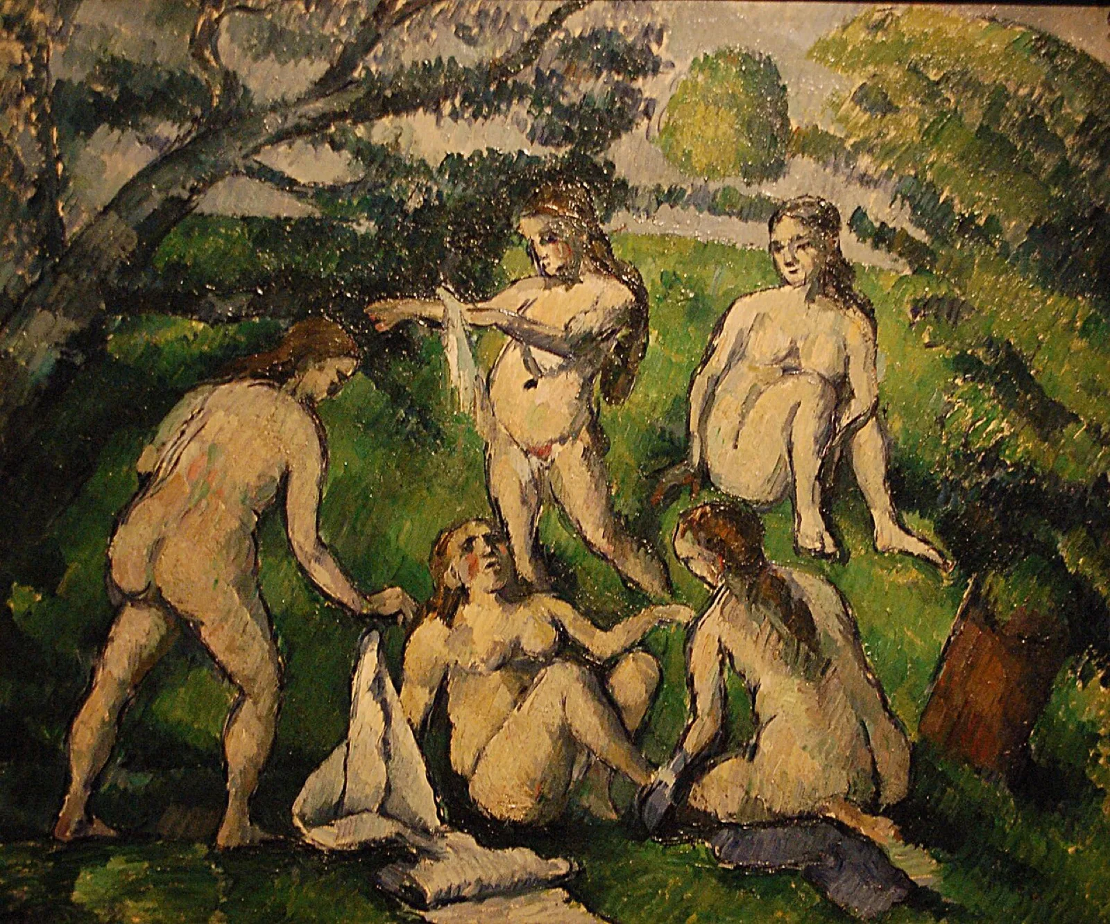 Five bathers