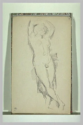 Homme nu, vu de face (No. 2)