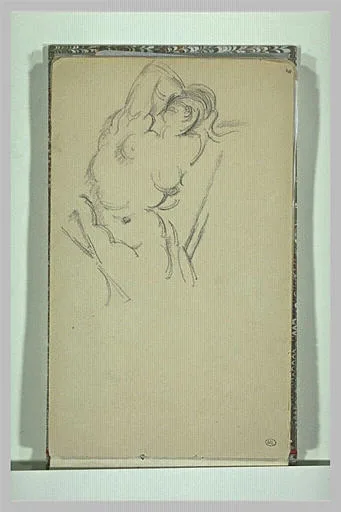Croquis de femme nue