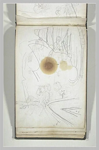 Etudes de personnages et de scènes