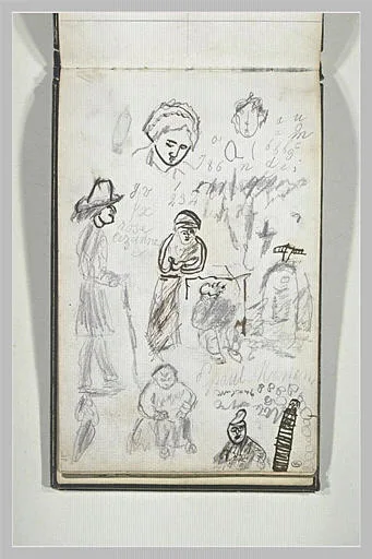 Feuille de caricatures