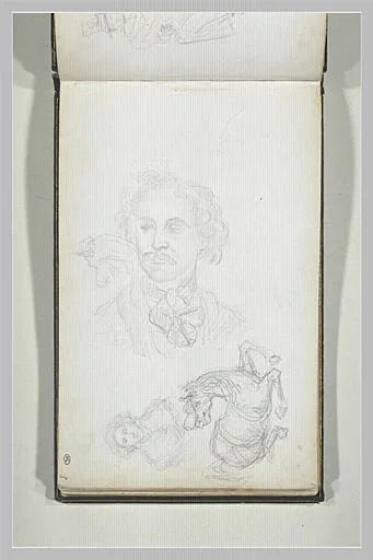 Portraits, et étude de cheval