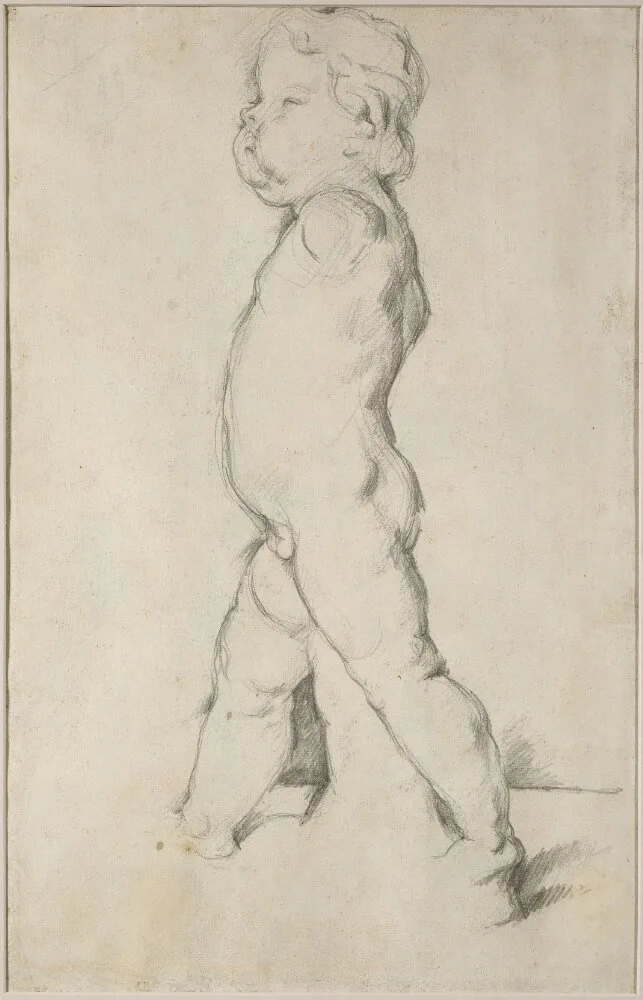 Plaster Cast of a Putto