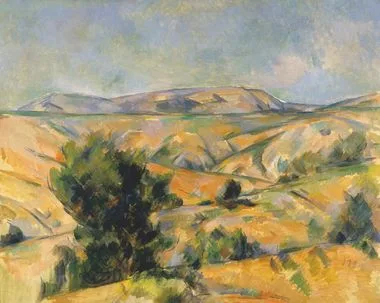 Mont Sainte-Victoire Seen from Gardanne