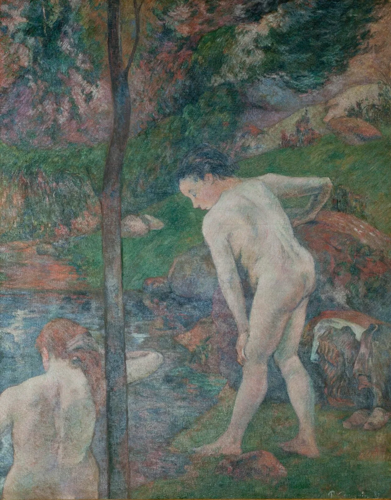 Two Bathers