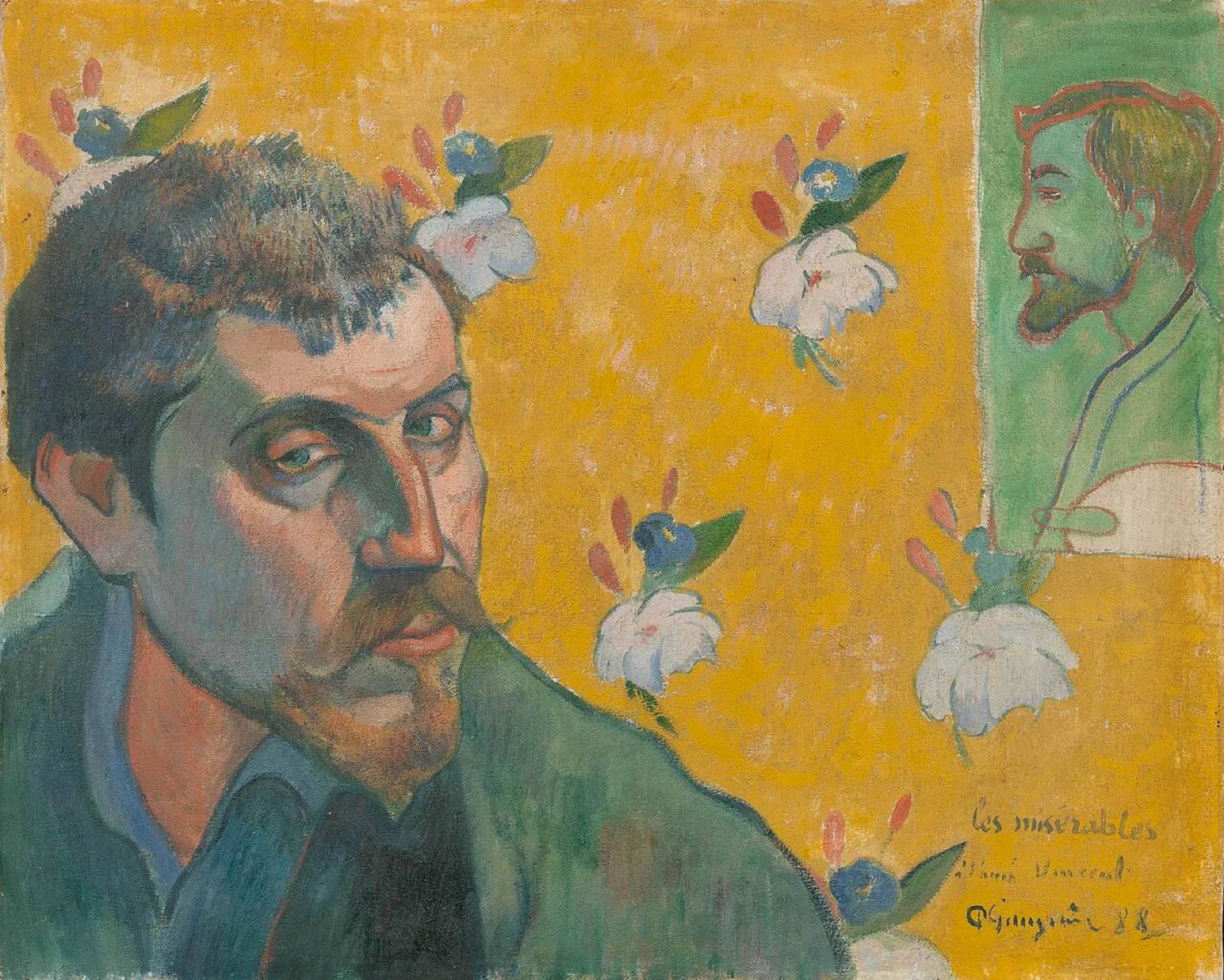 Self-portrait with Portrait of Bernard