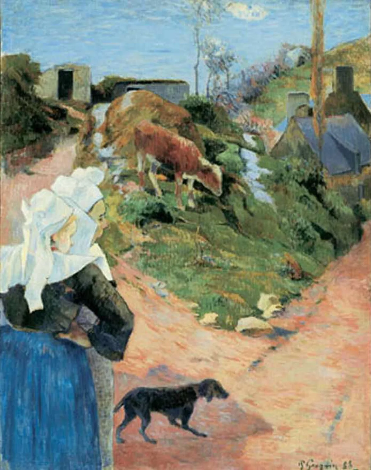 Breton Women at the Turn
