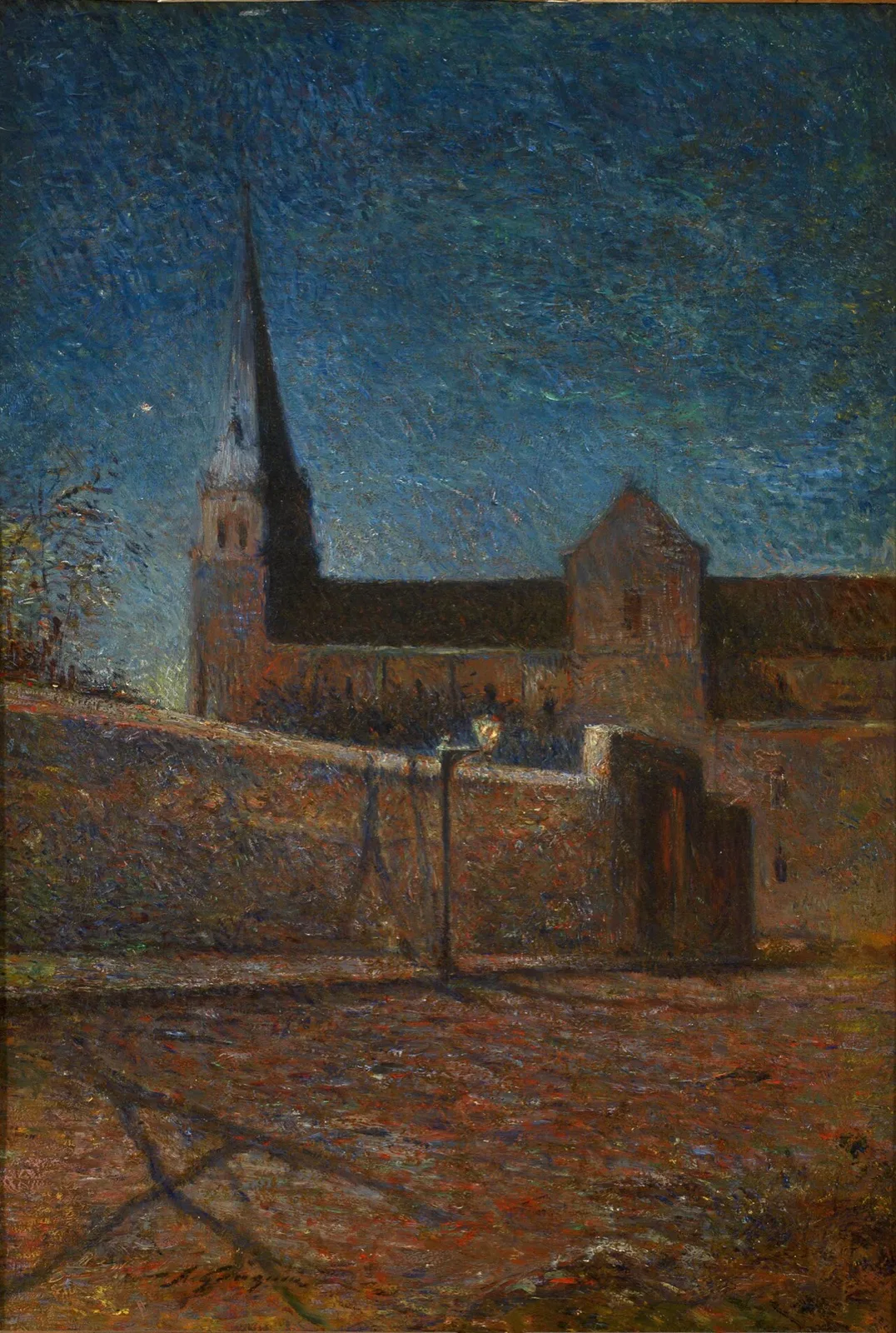 Vaugirard Church by Night