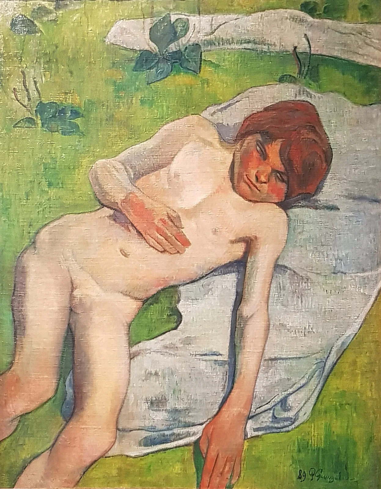 Young boy from Brittany
