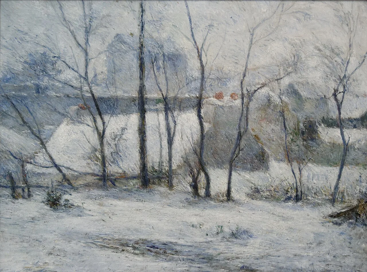 Garden under Snow