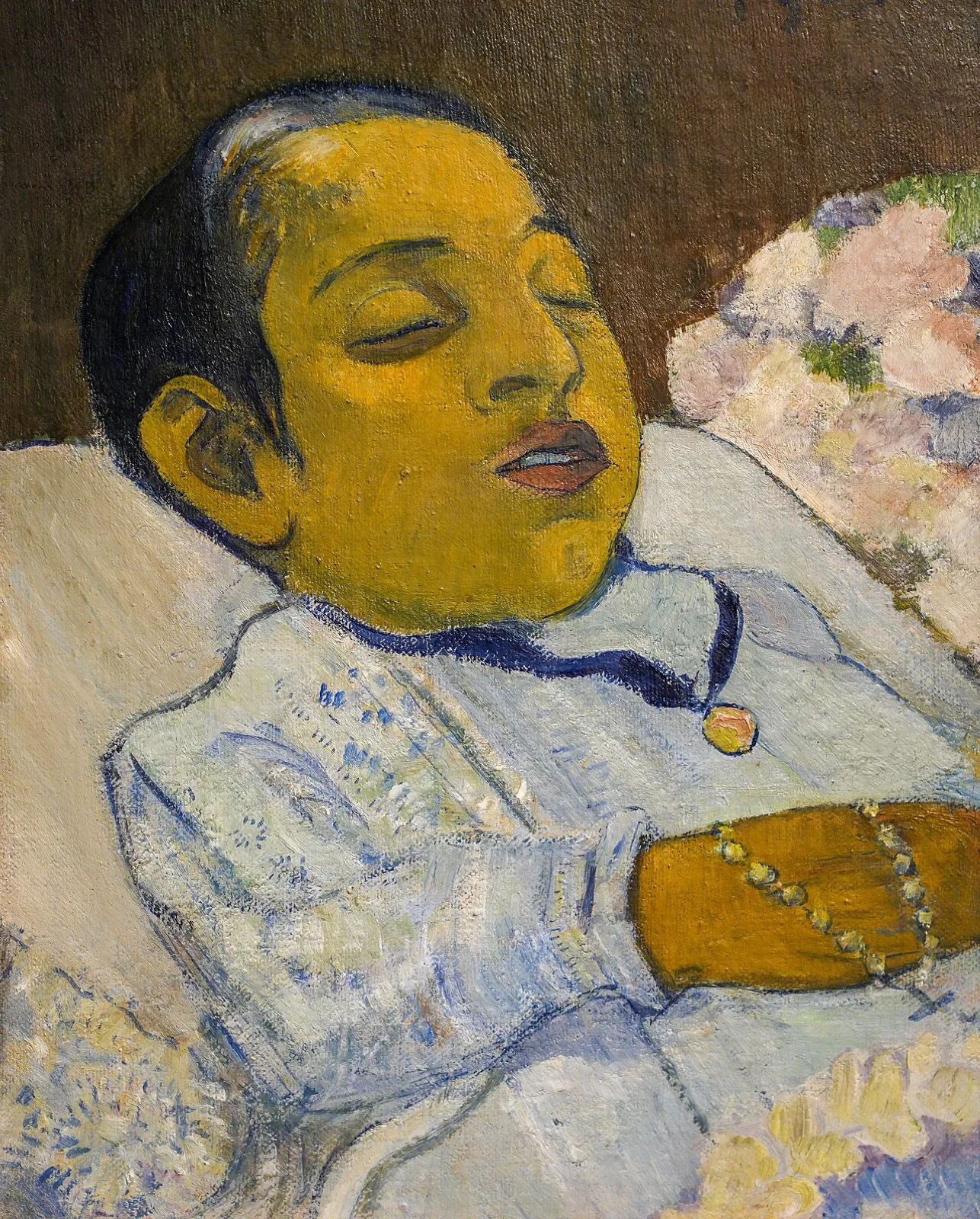 Deathbed portrait of Aristide 'Atiti' Suhas, died 5 March, 1.5 years old