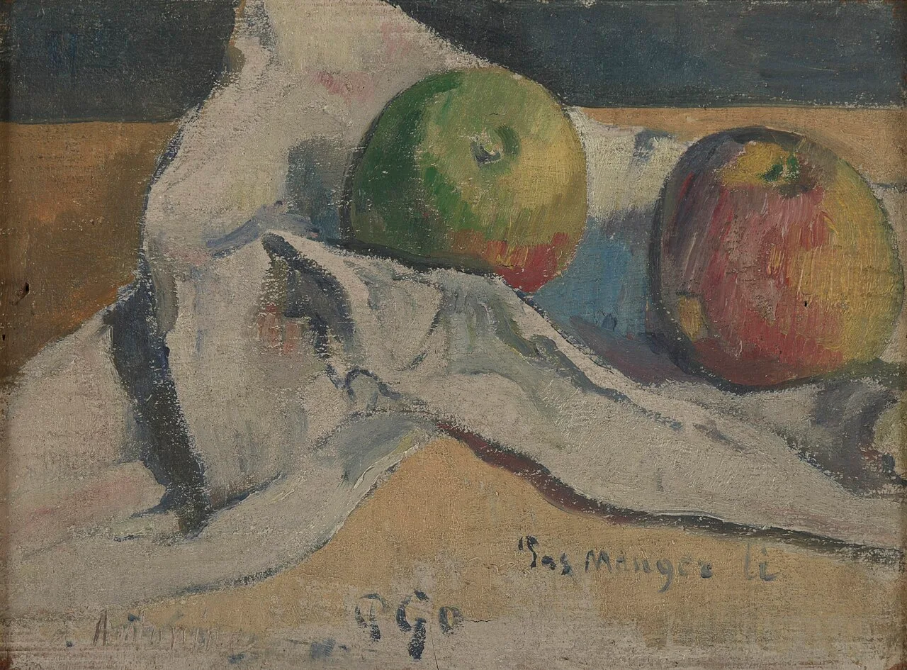 Nature morte aux pommes
